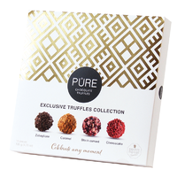 EXCLUSIVE CHOCOLATE TRUFFLES COLLECTION 72 (GOLD PATTERN)